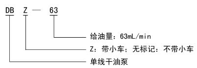 DB、DBZ型單線干油泵及裝置